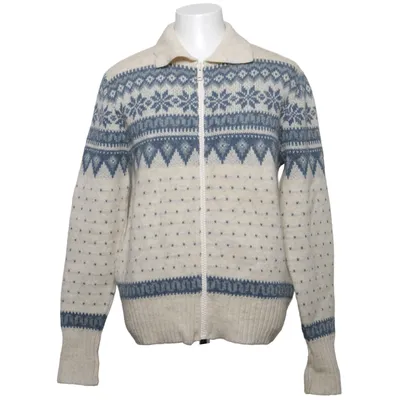 Cardigan (Beige, Bleu) de JEANTEX Laine, Acrylique