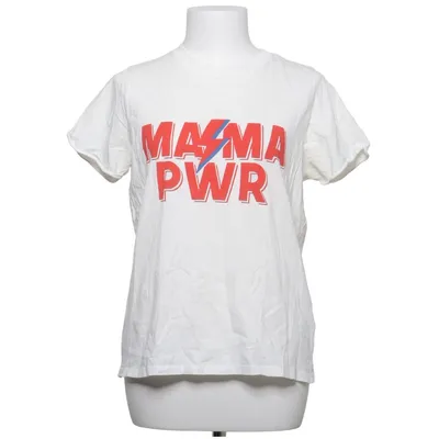T-shirt (Wit, Rood, Blauw) van Gina Tricot Katoen