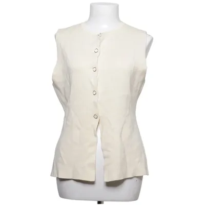 Väst (Beige) från Mango Polyester, Viskos