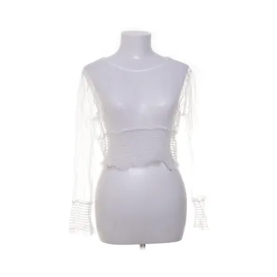 Crop top (White) from Celmia Collection Elastane, Polyester