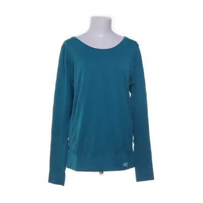 Base layer shirt (Turquoise) from Kari Traa Polyamide, Polyester