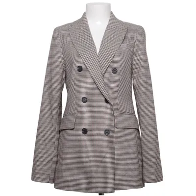 Kavaj (Brun, Flerfärgad) från Gina Tricot Elastan, Polyester, Viskos