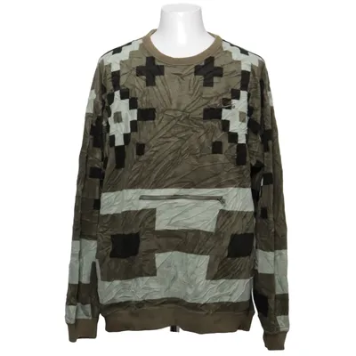 Collegetröja (Grön, Vit, Svart) från Nike SB Bomull, Elastan, Polyester