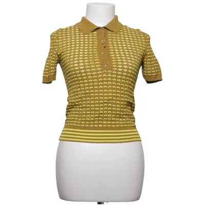 Topp (Grön, Gul) från Zara Knit Polyamid, Viskos