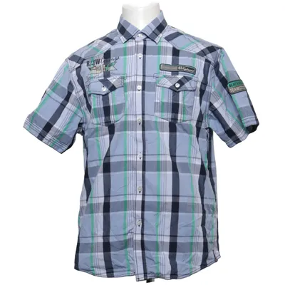 Korte mouwen shirt (Blauw, Groen, Meerkleurig) van Redwood Katoen