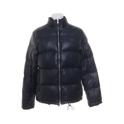 Donsjack (Zwart) van Fred Perry Dons, Veer, Nylon