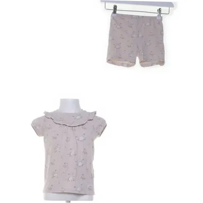Pyjama (Beige, Meerkleurig) van Newbie by KappAhl Katoen, Elastaan