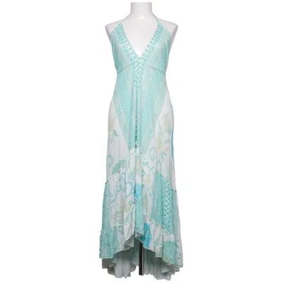 Halternek jurk (Wit, Turquoise, Meerkleurig) van Isla Bonita Viscose