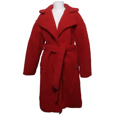 Winter coat (Hanneli Mustaparta X Na-Kd Mid Teddy Coat) from Hannalicious x NA-KD Polyester