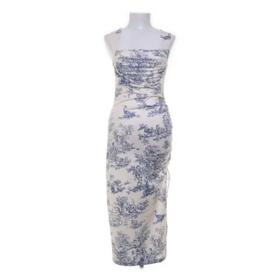Maxi dress (Beige, Blue, Multicolored) from Cider Polyester, Elastane