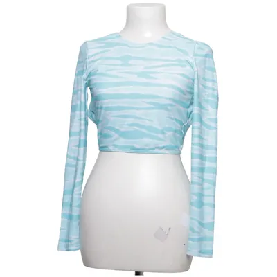 Badetrøje (Blå, Hvid) fra Warehouse Elastan, Polyester