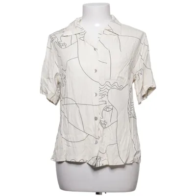 Short sleeve shirt (Beige, Black) from Neuw Viscose