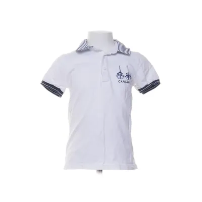 Polo shirt (White, Blue) from Mayoral Cotton, Elastane, Polyester