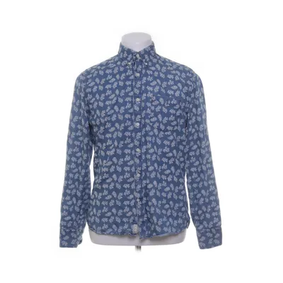 Denim shirt (Blue, White) from East West Cotton