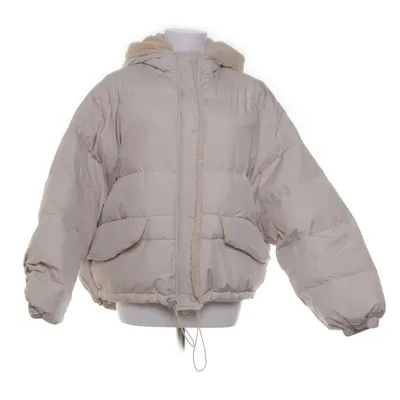 Dunjakke (Beige) fra Meotine Polyester, Nylon, Kunstpels, Dun