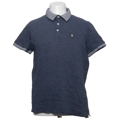 Poloshirt (Blauw) van Garcia Katoen, Gerecycled polyester