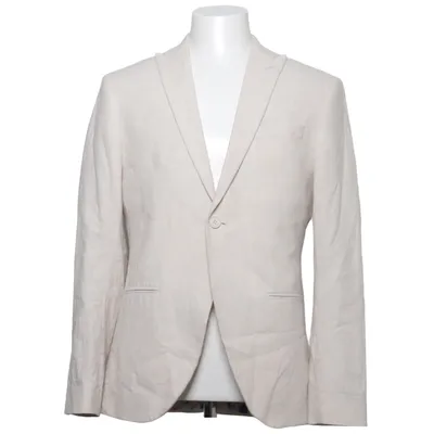 Blazer (Beige) de Isaac Dewhirst Coton, Lin, Polyester