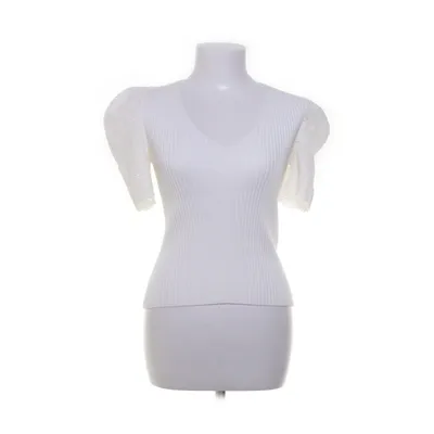 Top (White) from Maje Polyester, Elastane, Viscose, Polyamide, Cotton
