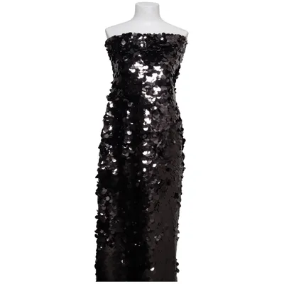 Robe de cocktail (Noir, Argent) de H&M Edition Polyester
