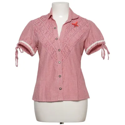 Dirndl blouse (Rood, Wit) van Stockerpoint Katoen, Polyester