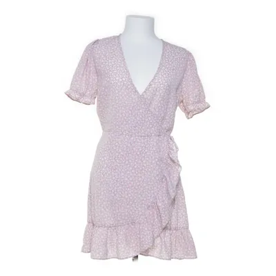 Wikkeljurk (Roze, Wit) van NLY Trend Elastaan, Polyester