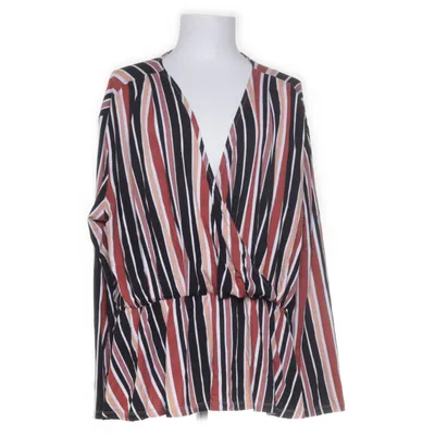 Slå-om bluse (Flerfarvet) fra MyWear Woman Elastan, Viscose