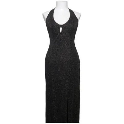 Maxi dress (Black, Gold) from Jacqueline de Yong Metallic fiber, Polyamide