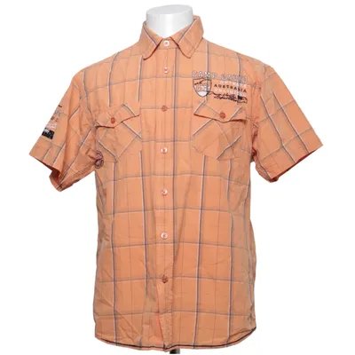 Chemise à manches courtes (Orange) de Camp David Coton