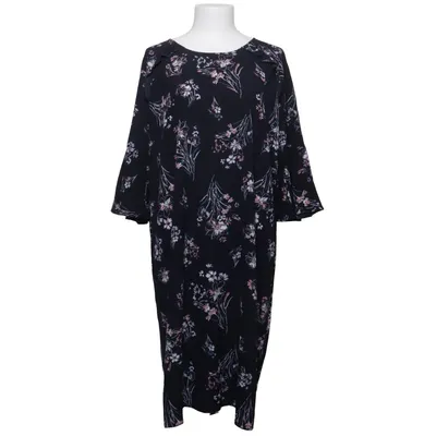 Jurk (Zwart, Meerkleurig) van Yessica by C&A Elastaan, Polyester
