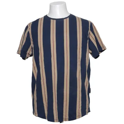 T-shirt (Blue, Beige) from Black Rebel Cotton, Elastane