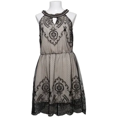 Cocktail dress (Black, Beige) from Classic Tricot Polyester