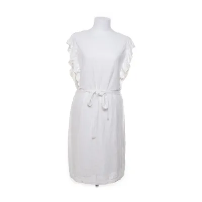Omlottklänning (Vit) från VILA Clothes Linne, Polyester, Viskos