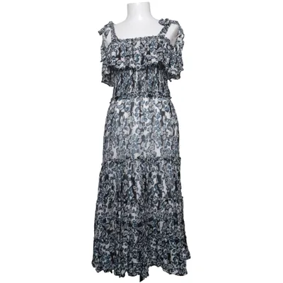 Maxi dress (Blue, Black, White) from Malina
