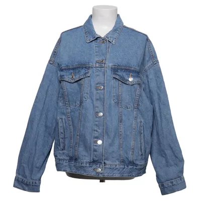 Veste en jean (Bleu) de Bershka Denim Coton