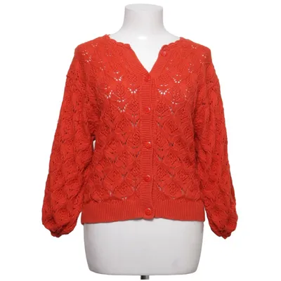Cardigan (Red) from La Maille Sézane Alpaca wool, Cotton