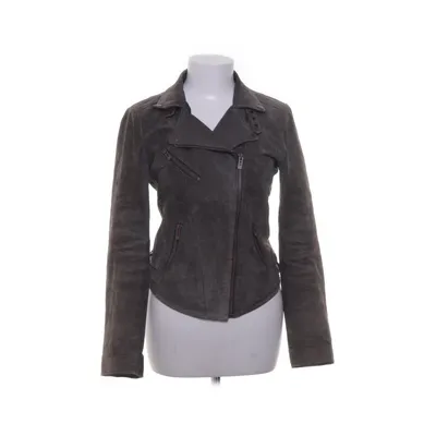 Biker jacket (Brown) from Review Leather, Polyester