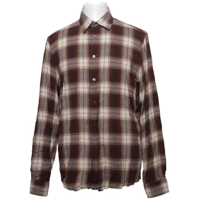 Chemise en flanelle (Marron, Beige) de Cottonfield Coton