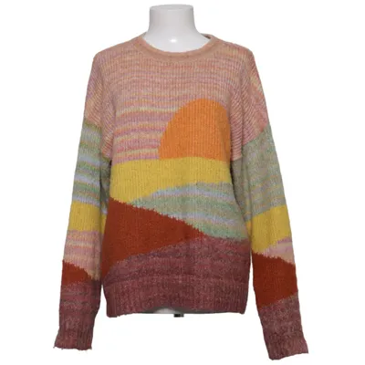 Sweater (Pink, Yellow, Multicolored) from Urban Outfitters Acrylic, Polyester