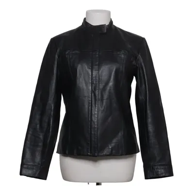 Läderjacka (Svart) från For Women Skinn, Polyester
