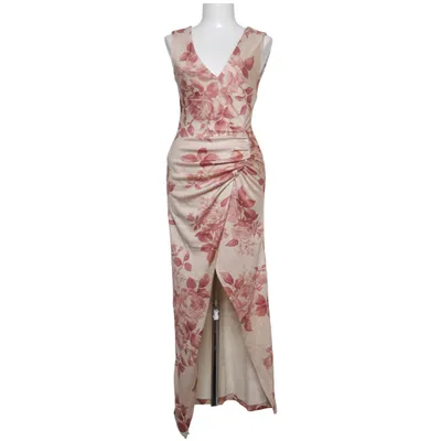 Wikkeljurk (Beige, Rood) van Nuna Lie Elastaan, Metallvezel, Polyester