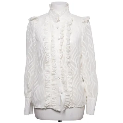 Bluse (Hvid) fra Golden Live Elastan, Polyester