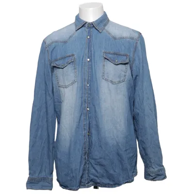 Jeanshemd (Blau) von Mango Man Baumwolle