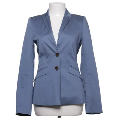 Blazer (Bleu) de Jake*s Collection Coton, Élasthane