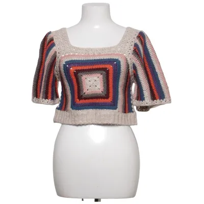 Crop top (Beige, Bleu, Multicolore) de Sea New York Acrylique, Polyamide, Laine
