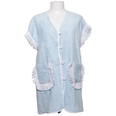 Dress (Blue, White) from La Veste Cotton