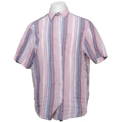 Chemise à manches courtes (Bleu, Rouge, Blanc) de Babista Coton, Lin