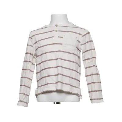 T-shirt manches longues (Blanc, Marron) de Minymo Coton biologique