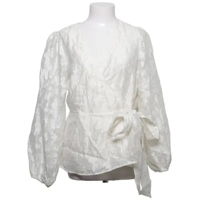 Wrap blouse (White) from STOCKH LM Polyamide, Polyester, Viscose