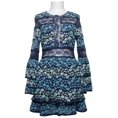 Robe (Bleu, Vert) de Dolly & Delicious Coton, Élasthane, Polyamide, Polyester, Viscose