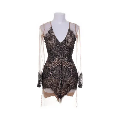Robe (Beige, Noir) de For Love & Lemons Nylon, Polyester, Élasthane